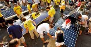 Japanese solar car wins race across Australian outback